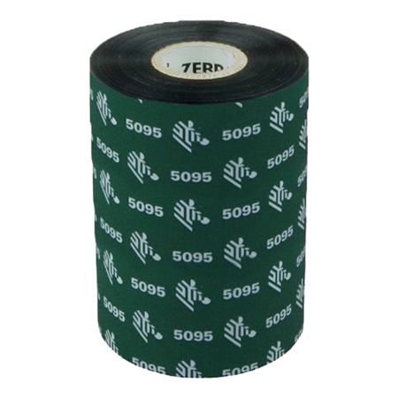 Красящая лента (Риббон) Zebra 5095 Resin High-Performance (83mm x 300m, resin, втулка 1