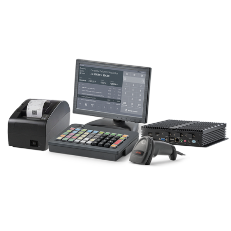 POS-система АТОЛ Mark Pro (АТОЛ 20Ф без ФН, NFD50+Win10, Frontol 6, LM10, KB-50 без ридера, Сканер АТОЛ SB2108+)